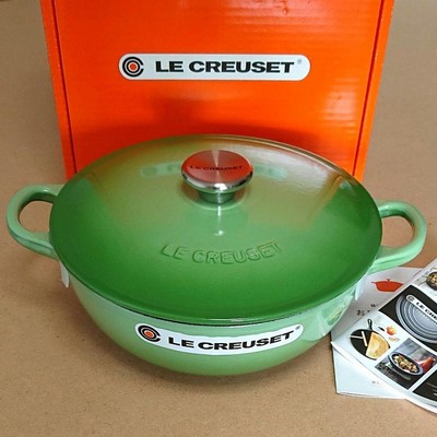 Le Creuset Marmite 22cm Rosemary rare USED JP