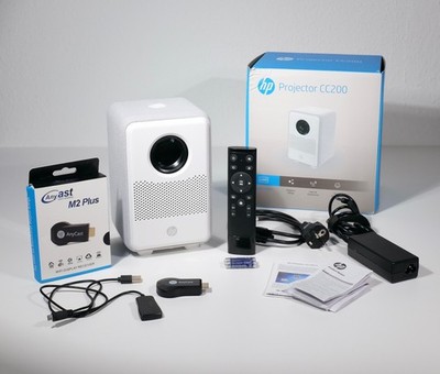 HP CC200 FullHD Kurzdistanz Beamer  inkl. AnyCast Wi-Fi Miracast Airplay w.NEU