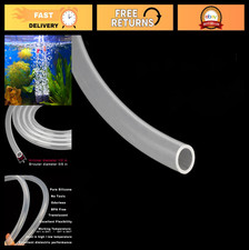 Flexible Food Grade Silicone Tubing 1/2" ID x 5/8" OD - 16ft High Temp Hose for