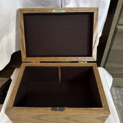 Vintage Wooden Box Could Be Used As A Jewelry Box Or Storage