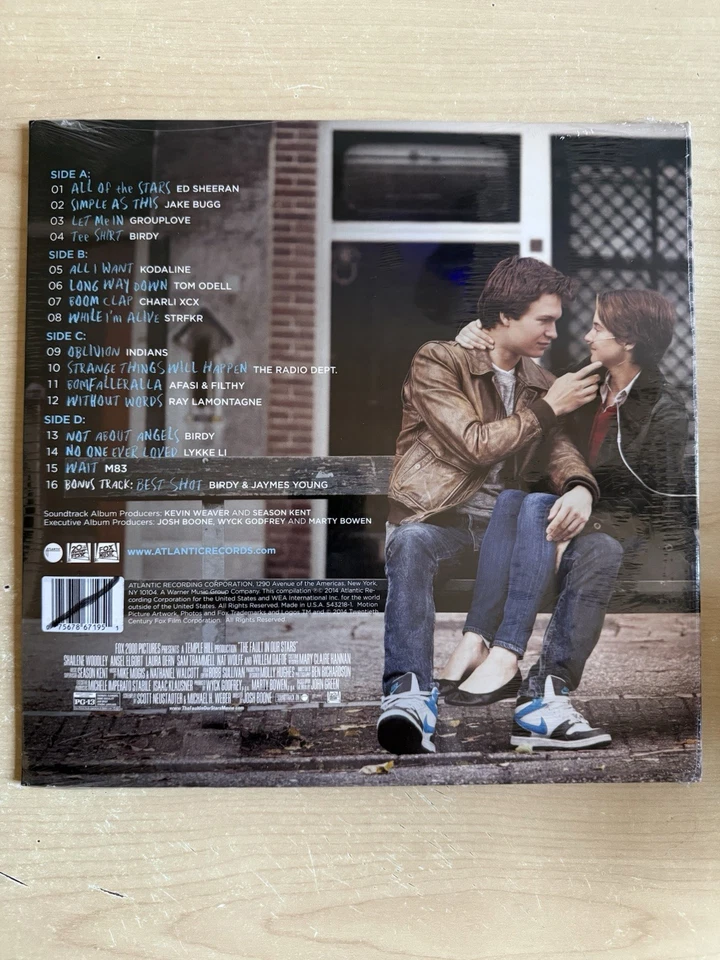 THE FAULT IN OUR STARS Vinyl, LP, Compilation, Limited, Glow In The Dark SEALED - Image 2 of 4