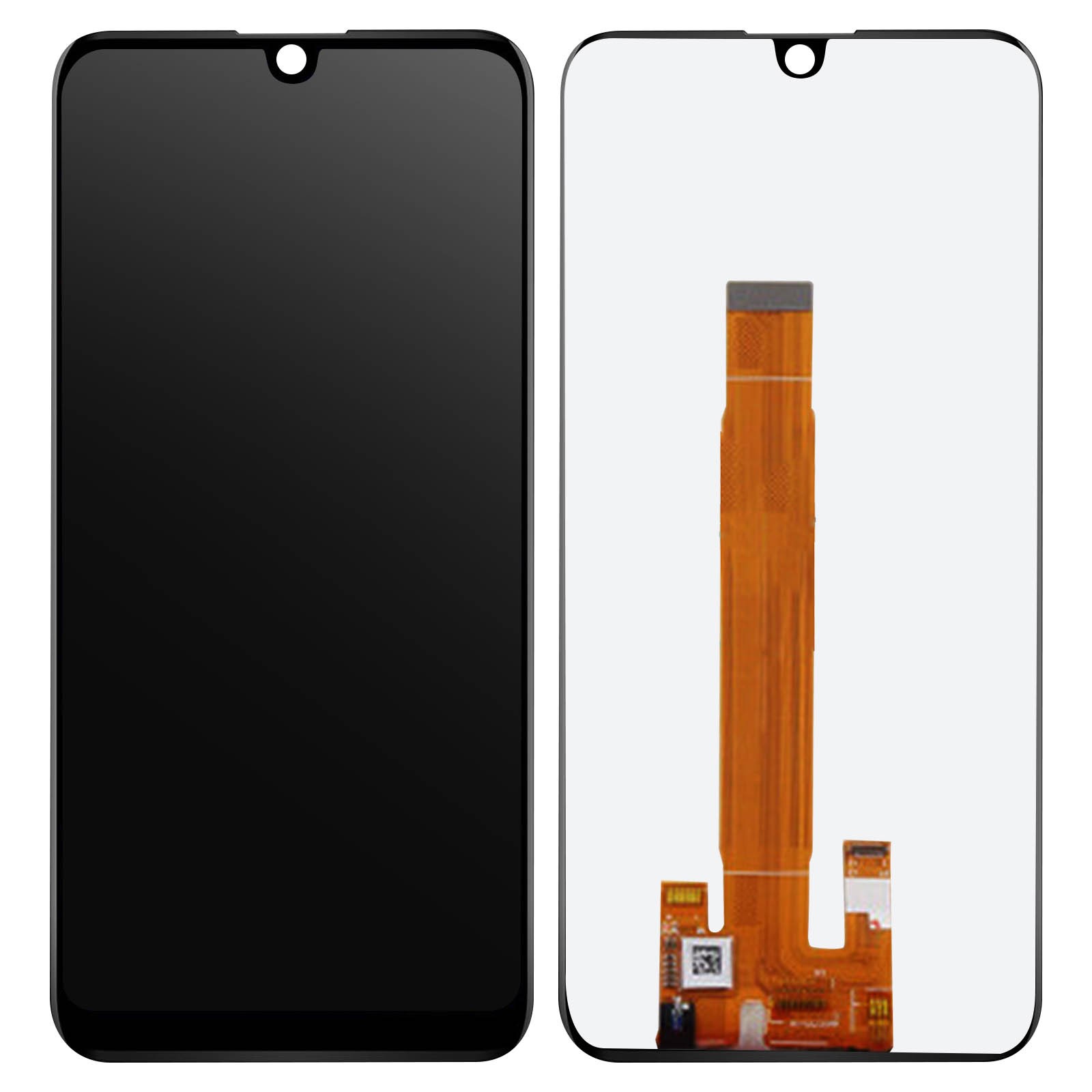 Écran LCD Wiko View 3 Lite d'origine bloc noir pour réparer un verre brisé