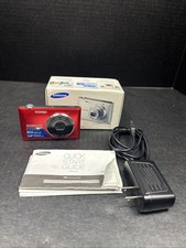 Samsung ST72 16.2 Megapixel Compact Camera, Red, Used 