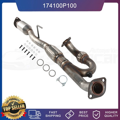 #ad #ad Catalytic Converter with Flex Y pipe For 2005 2017 Toyota Avalon 3.5L Direct Fit $124.58