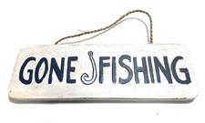Gone Fishing Sign 14" - Beach Decor ort1705735