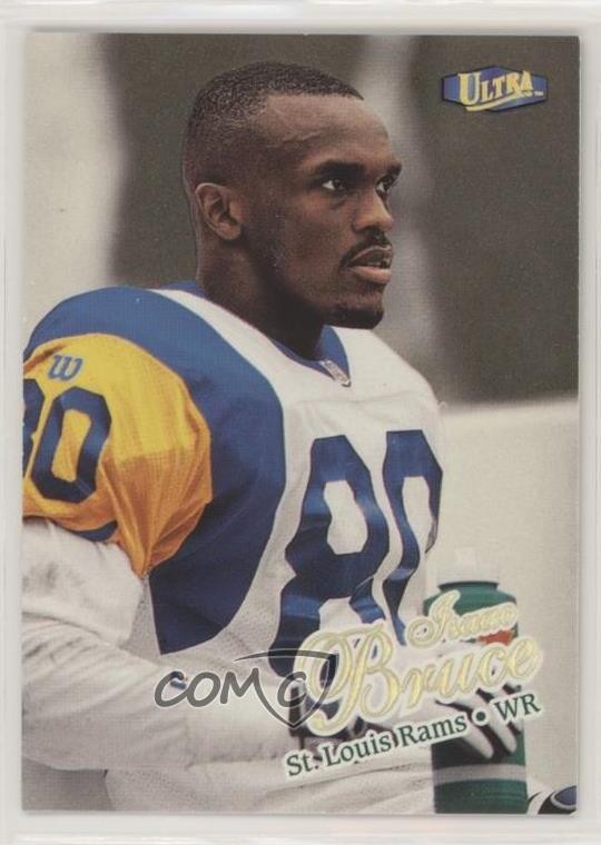 1998 Fleer Ultra Gold Medallion Isaac Bruce #127G HOF 0nr3