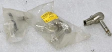 3x NOS Switchcraft 238 1/4" Stereo Right Angle Pancake Jack Plug/Phone Connector