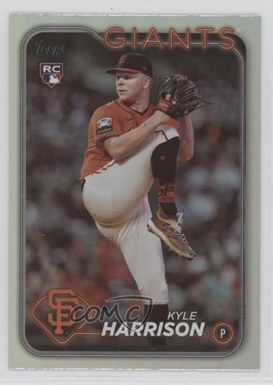 2024 Topps Series 2 Rainbow Foil Kyle Harrison #667 Rookie RC 05ns
