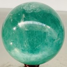 2900G Natural green fluorite Quartz Sphere Crystal Energy Ball Reiki Healing — photo 2