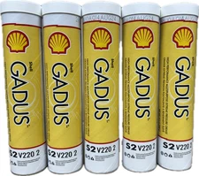 Shell Gadus S2 V220 2  High Performance Multi-purpose Grease 5x14oz 550027631