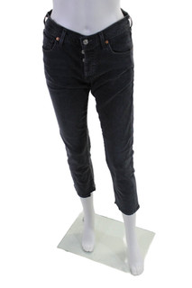 Jeans donna Citizens of Humanity Emerson gamba slim fidanzato nero taglia 24