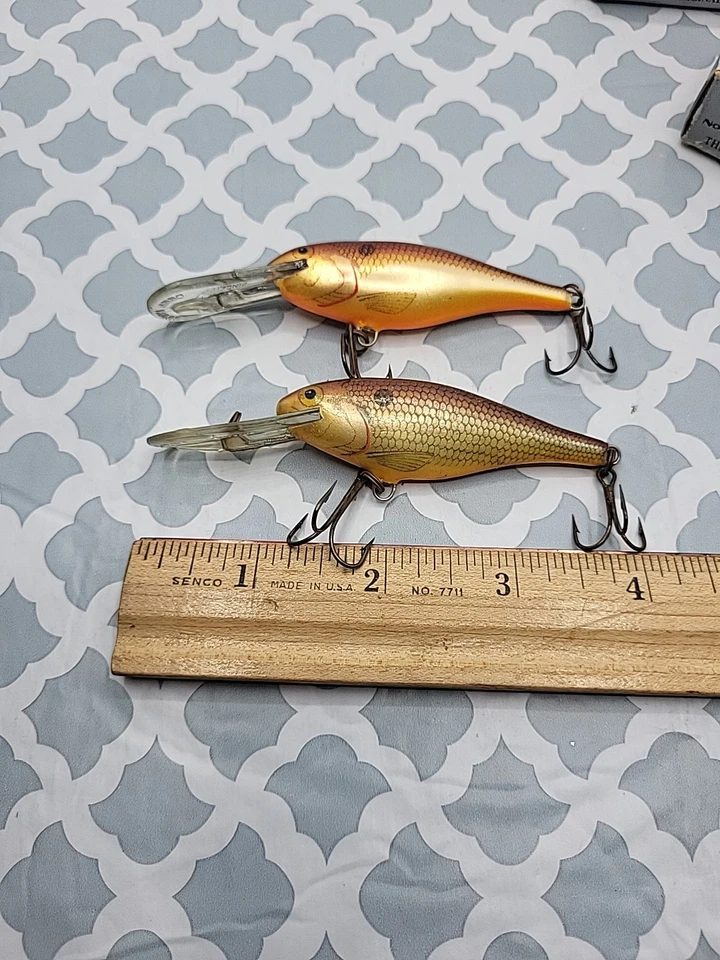 Vintage Rapala Shad Rap Lot Of 2 - Image 3 of 4