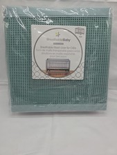 Breathable Baby Mesh Crib Liner NIB Baby Blue