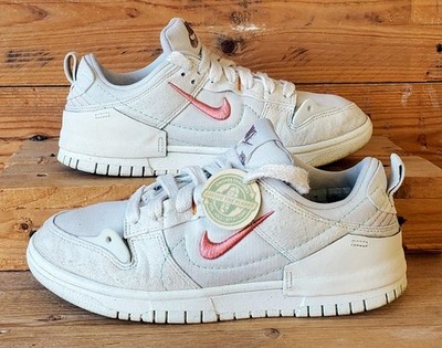 Nike Dunk Disrupt 2 Low Suede Sneaker UK4,5/US7/EU38 DH4402-100 Pale Ivory
