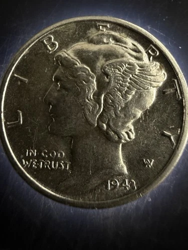 1943-D Silver Mercury Dime MS Uncirculated
