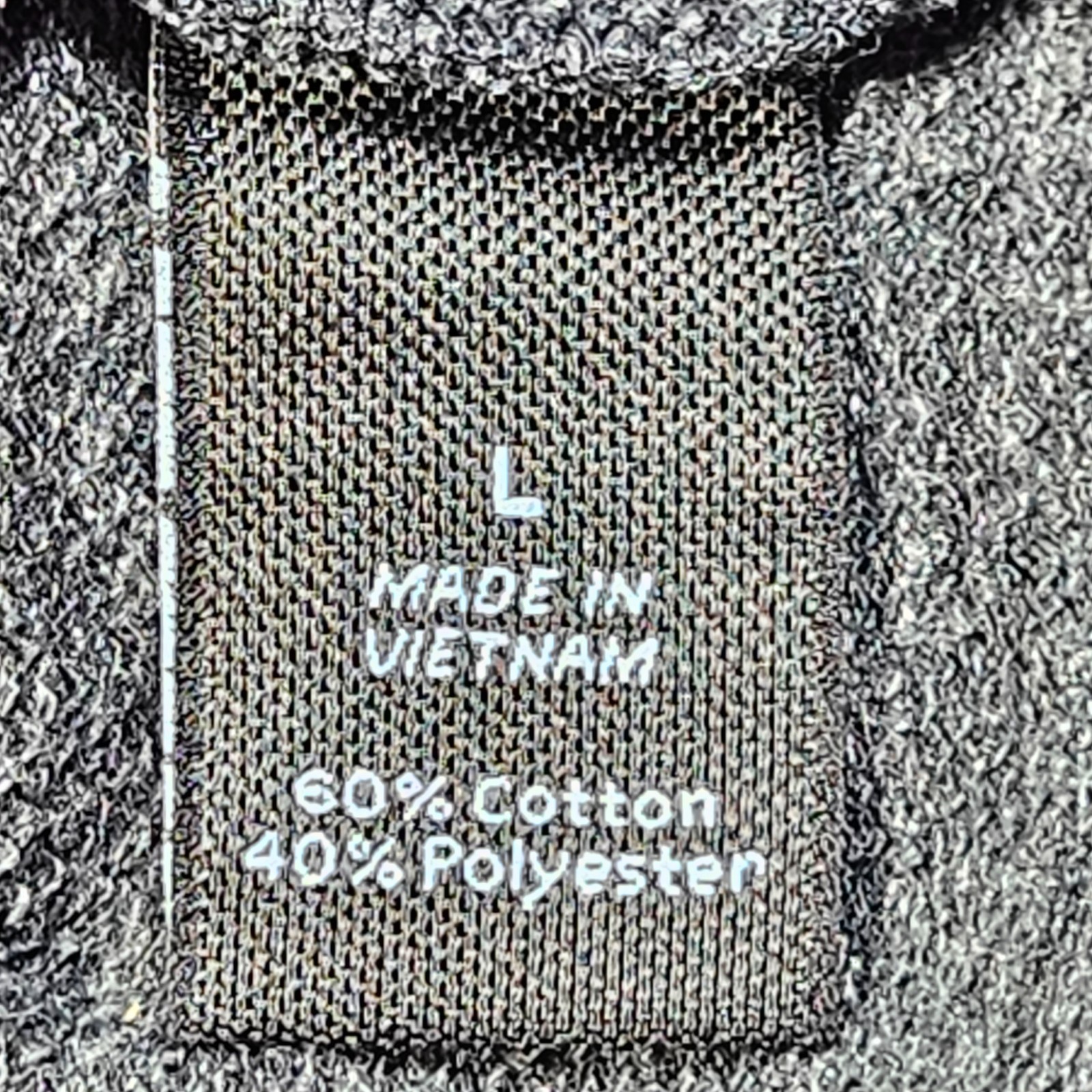 Marc Anthony Mens Gray Long Sleeve Fleece Sweater Slim Fit 3 Button