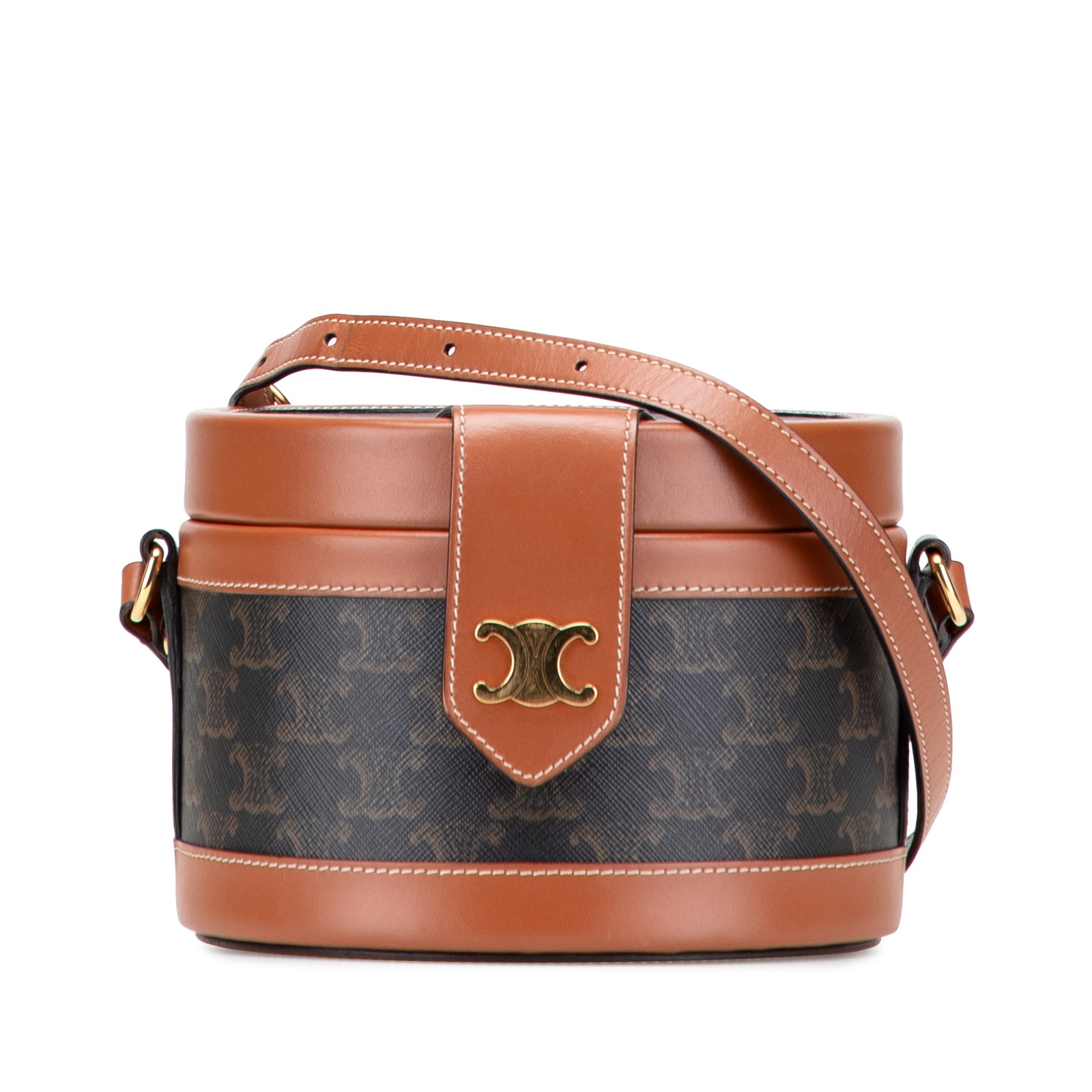 Authenticated Celine Medium Triomphe Coated Canva… - image 1