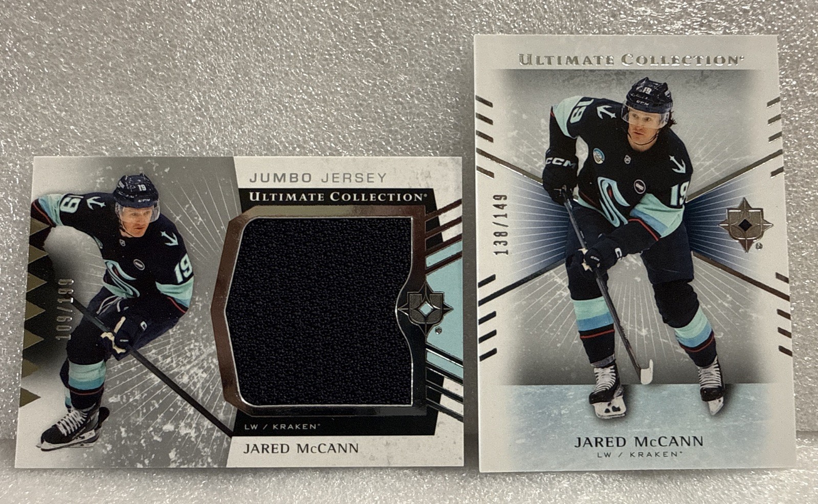 2025-26 UD Ultimate Collection Jumbo Jersey /199 Jared Mccann + Base /149