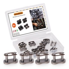  40 Bike Chain Link Connector, 6pcs Chain Master Link Roller, Master Link for...