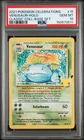 2021 POKEMON CELEBRATIONS CLASSIC COLLECTION #15 VENUSAUR-HOLO PSA 10