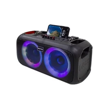Dolphin SP-2600RBT Dual 6.5" 2000W Bluetooth Party Speaker WaveSync, LED, Mic