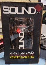 SoundBox SCAP2D, 2.5 Farad Digital Capacitor - 2500 Watts Peak