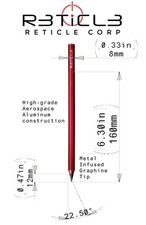 LÁPIZ TÁCTICO / TÁCTICO / RETÍCULA / Herramientas EDC, Lápiz de arte compatible con la TSA