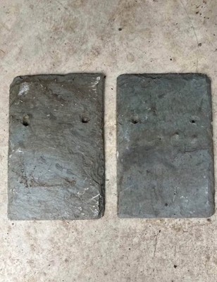 Vintage Slate Roofing Shingles 8  x 12  Use for roofing, crafts, painting, signs