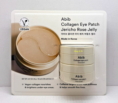 Abib Collagen Eye Patch Jericho Rose Jelly 60 Patches X 2