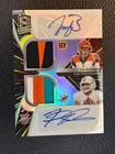 2020 Panini Spectra RPA Joe Burrow Tua Tagovailoa Auto Patch RC Rookie