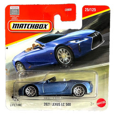 Matchbox 2021 Lexus LC 500 25/125 2026 1:64 Modellauto Spielzeug Convertible JDM