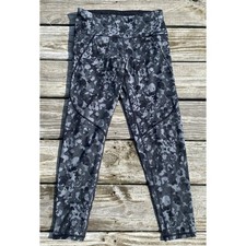 Sweaty Betty 7/8 leggings - Black Splatter Patern - Size S