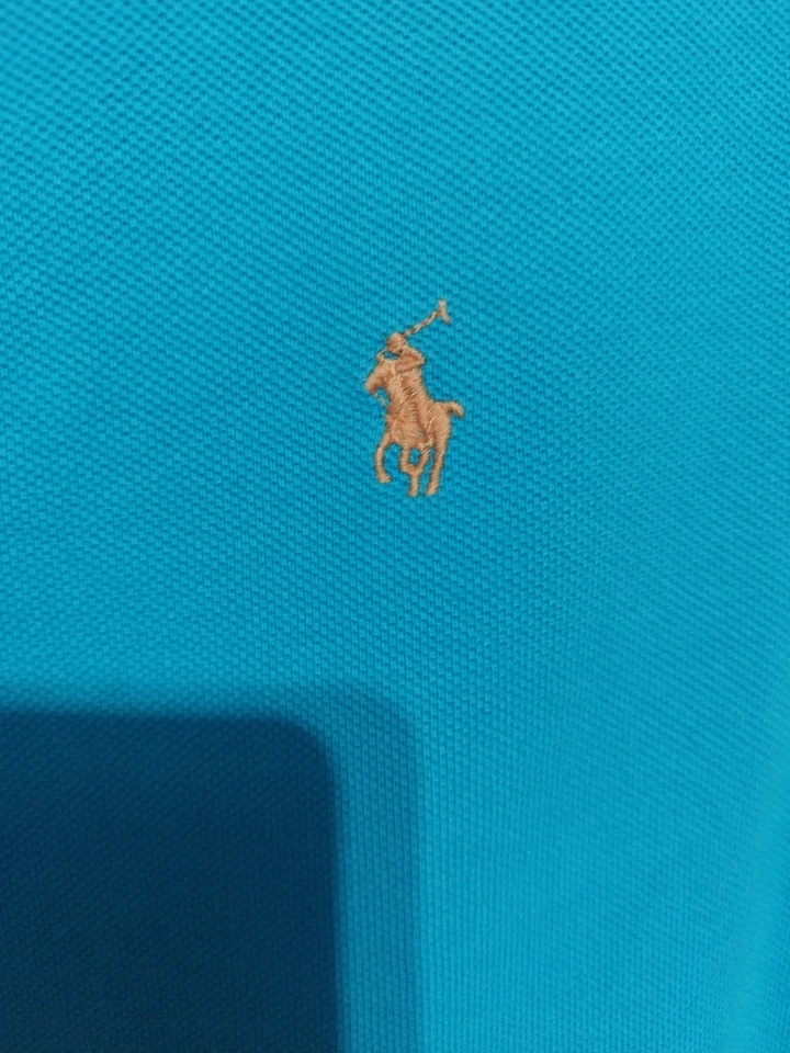 Ralph Lauren Polo Taille M (10/12 Ans) Bleu Excellent Etat - Photo 4/4