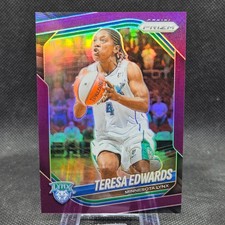 Teresa Edwards 2025 Panini WNBA Prizm Purple Prizm /149 Minnesota Lynx #126