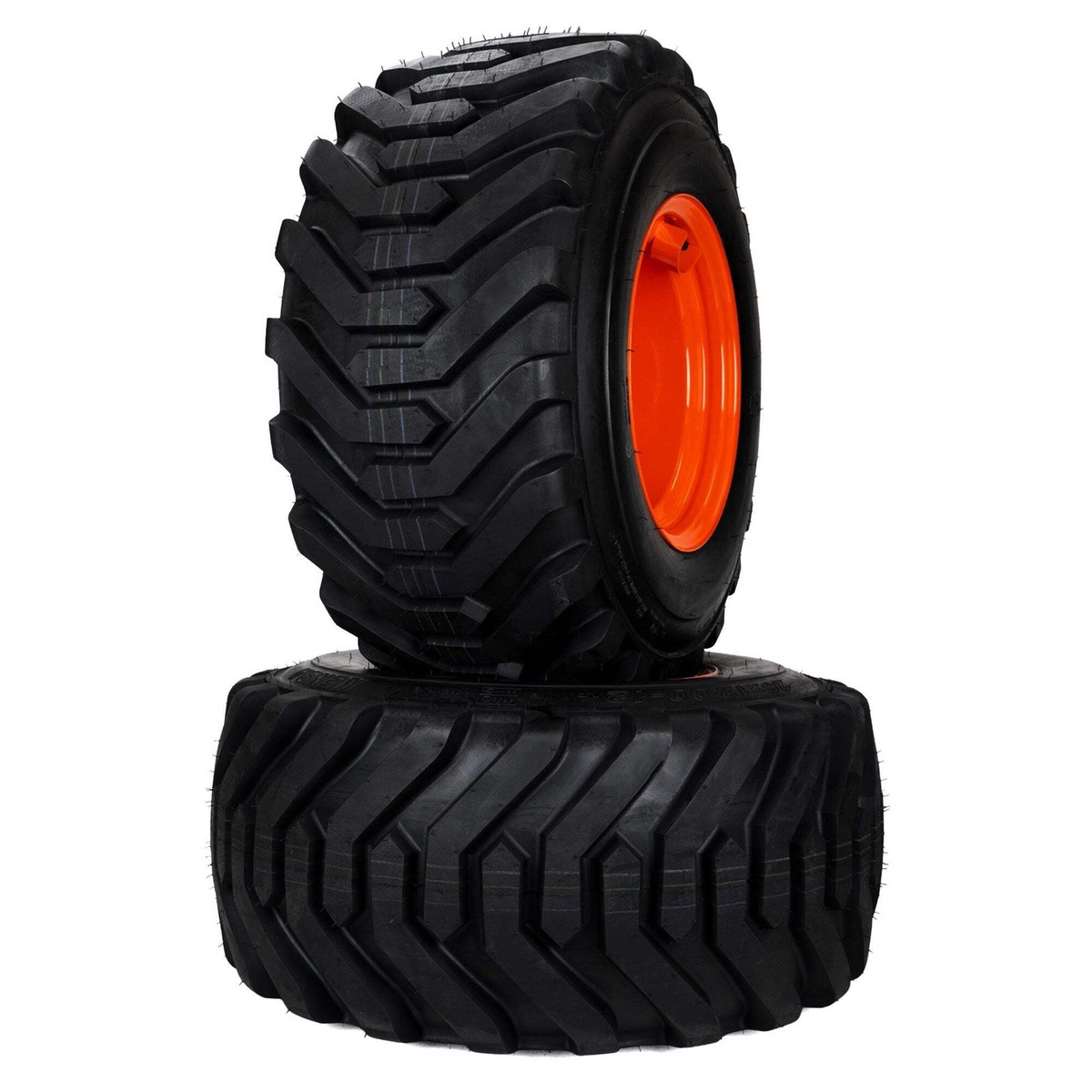 2) Industrial Tire Assemblies 26x12.00-12 Fits Kubota BX Series