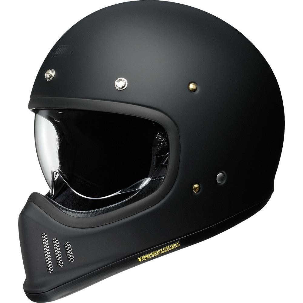 Shoei Ex-Zero Motorcycle Helmet Full Face Lid *EX DISPLAY Matt Black Small