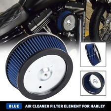 Blue Sucker Air Cleaner Filter Element For Harley Dyna FXDB Touring Road King