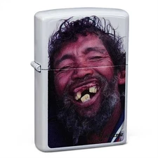 Yaesina Retro steal-wheel Flip-Top Cigarette Pocket Lighter (Kerosene Excluded)