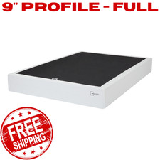 Universal Full Metal Box Spring 9" Inch Profile Deep High 74" x 53" Folding