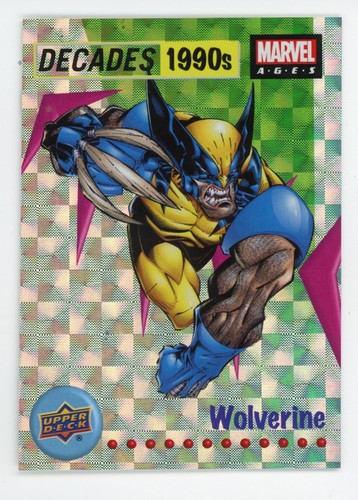 2020 Marvel Ages Decades 1990s #D9-1 Wolverine Upper Deck Marvel Ages