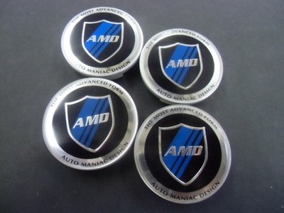 Beautiful Badx Amd Aluminum Wheel Used Center Cap 4 Pieces/4 Sheets