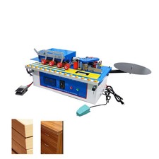 Updated Woodworking Edge Bander 0-6m/min Edging Speed W/ Digital Display Control