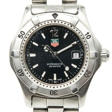 TAG HEUER Professional 2000 Series Watches WK1310-1 Quartz black dial【Used】