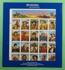 DR WHO ERROR RECALLED LEGENDS OF THE WEST SHEET LR83654