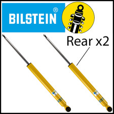 Bilstein B6 Performance Plus Rear Shock Absorbers PAIR fit 2011-2019 Ford Fiesta