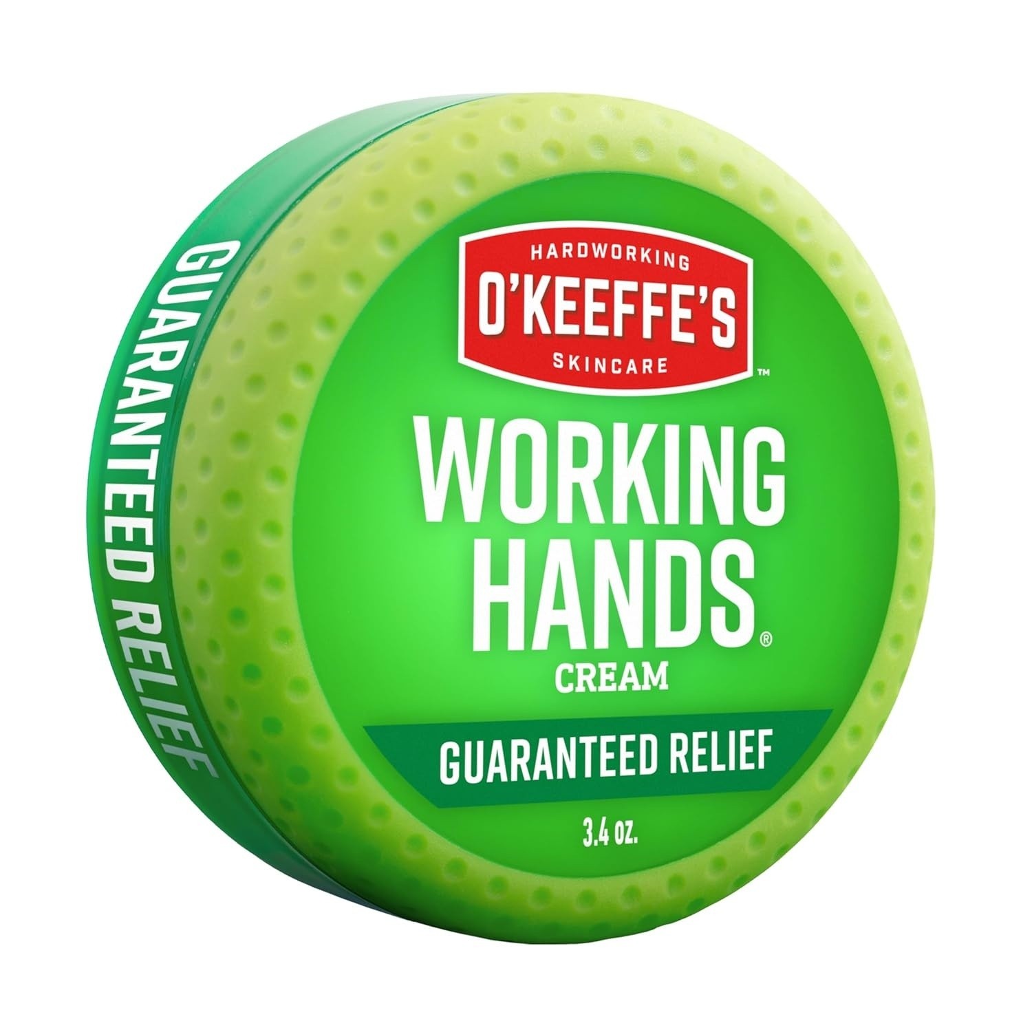 O'Keeffe's Working Hands Hand Cream for Extreme Dryness - 3.4 oz Jar (1 Pack) 