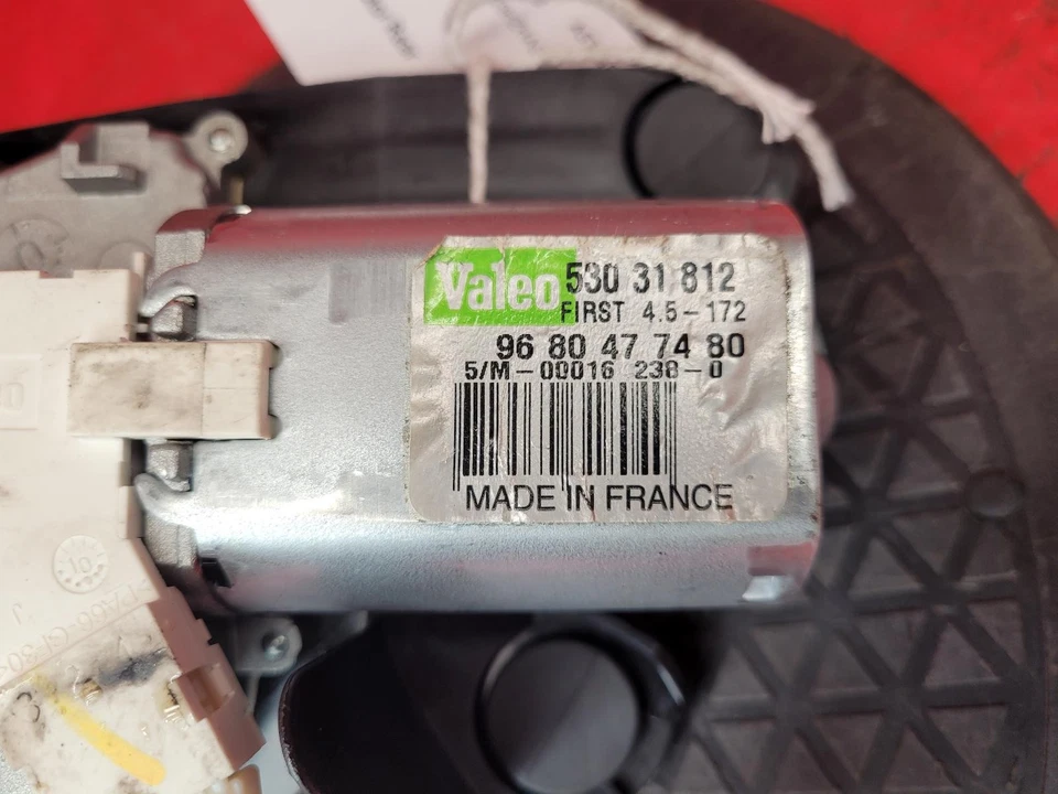 MOTOR LIMPIAPARABRISAS TRASERO PEUGEOT 3008 2010 5 PUERTAS ESCOTILLA Foto 2 de 4