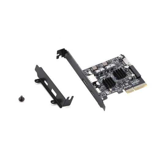 PCI-E X4/X8/X16 USB 3.2 Gen2 Expansion Card For USB1.1 2.0 3.0 3.1 3.2 Black - Afbeelding 2 van 10