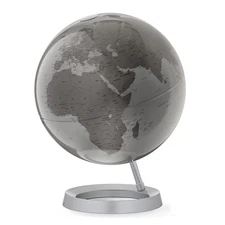iConic World Desktop globe (Silver) 12"
