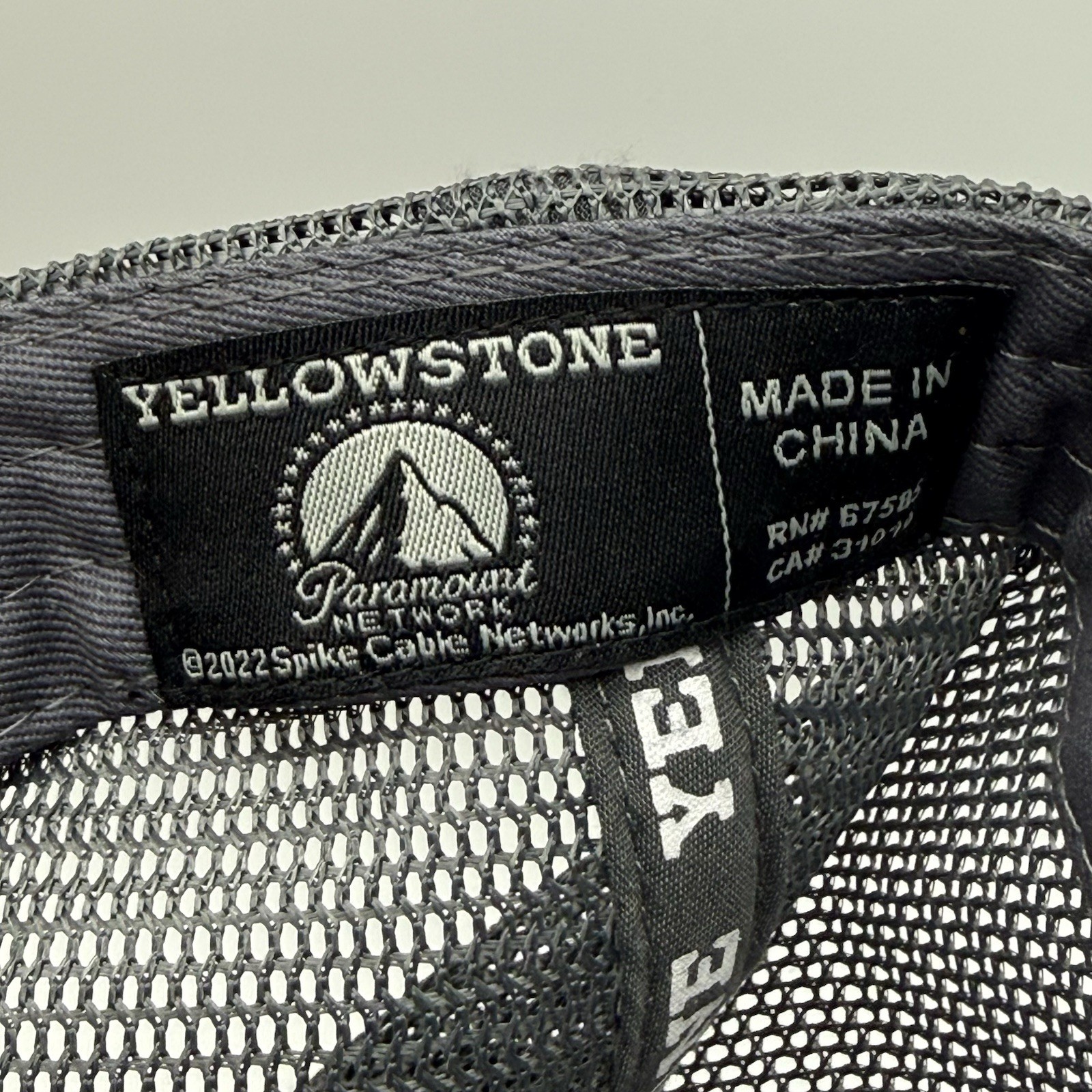 Yellowstone Dutton Ranch Hat Cap Snapback Gray Me… - image 11